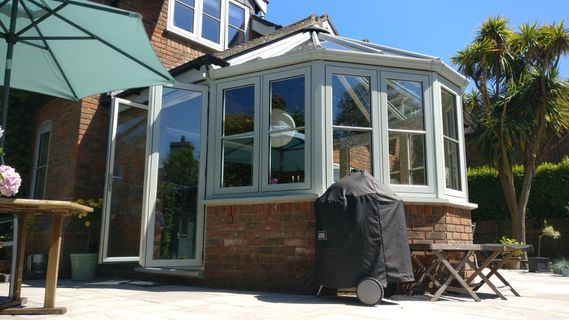 Residence 7 conservatory installed by Village Windows